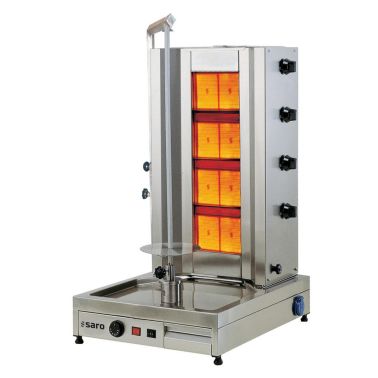 SARO Gas kebab-/gyrosgrill model TILLA 4