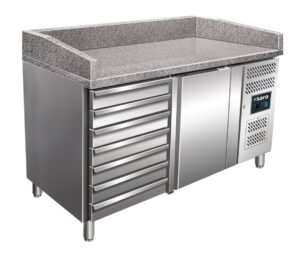 SARO Pizzawerkbank met laden model MARGA PZ 1610 TN