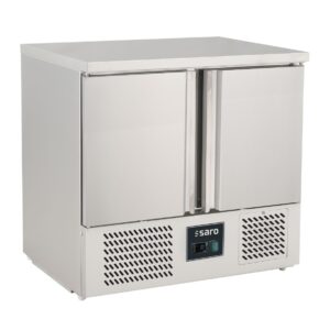 SARO Koelwerkbank met 2 deuren, model VIVIA S 901 S/S TOP PRO