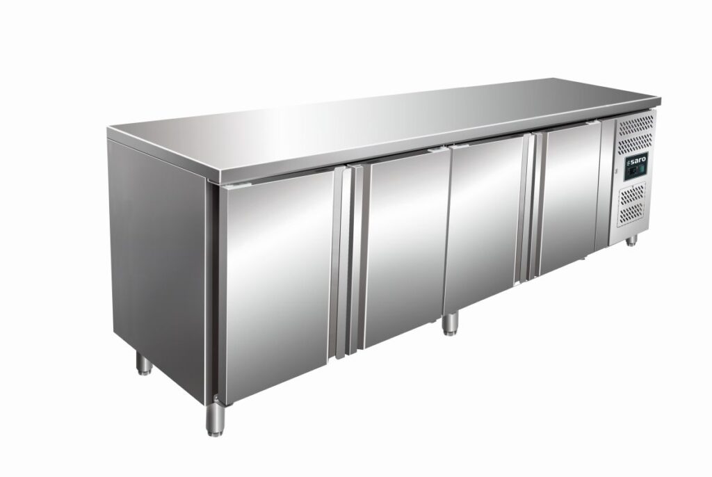 SARO Koelwerkbank, 4 deuren model SNACK 4100 TN