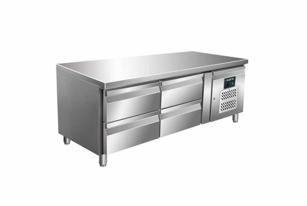 SARO Onderbouwkoelwerkbank, 2x2 laden model UGN 2140 TN
