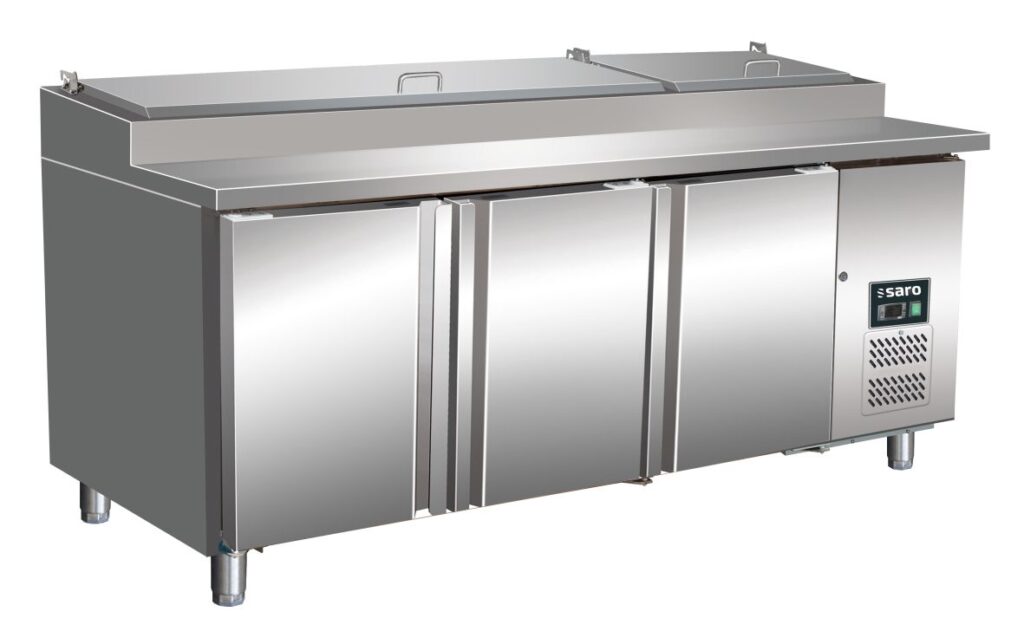 SARO Voorbereidingstafel met ventilatiekoeling - 1/3 GN model SH 3070
