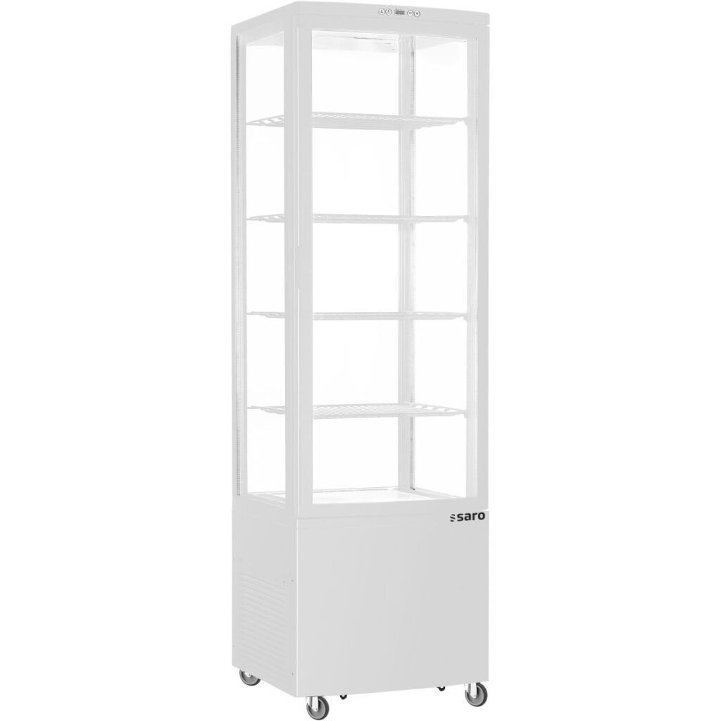 SARO Koelvitrine, 235 liter model SVEN white
