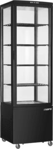 SARO Koelvitrine, 235 liter model SVEN black