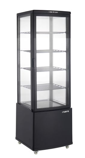 SARO Koelvitrine model PHIL AV, black
