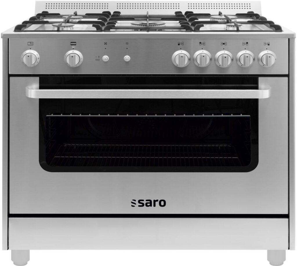 SARO Multifunctioneel fornuis gas/gas model TS95C71X