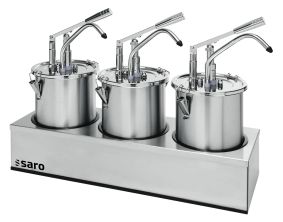 SARO Sausdispenser set van 3 model PD-003