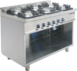 SARO Réchaud à gaz sur placard ouvert modèle E7/KUPG6BA