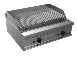 SARO Gas lavasteengrill, tafelmodel model E7/BS2BB