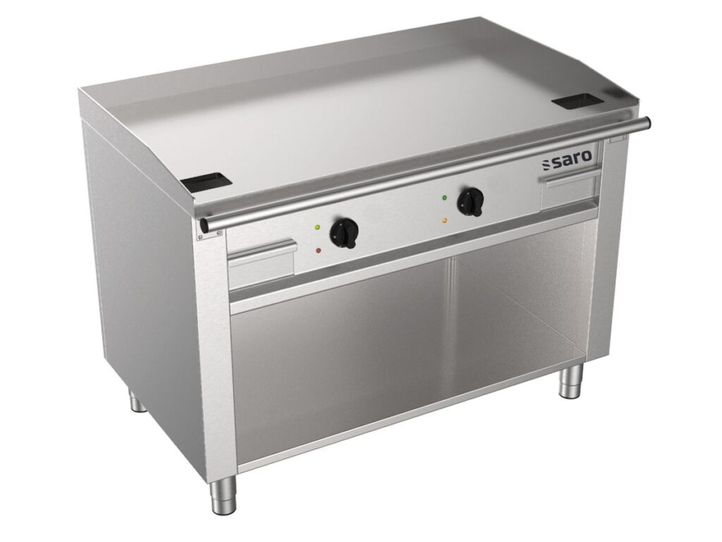 SARO Elektrische teppanyaki-grill met open onderstel model TED2/120 E