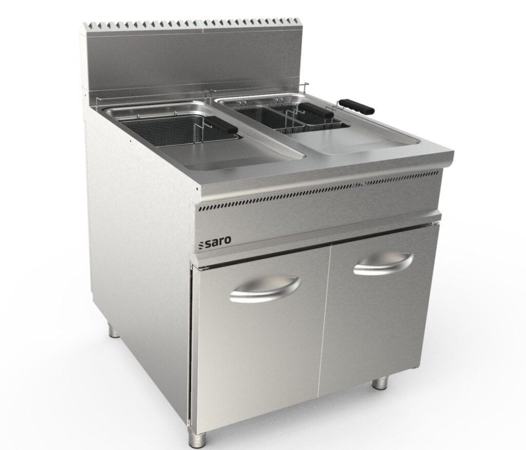 SARO Gasfriteuse 2 x 22 L LQ model LQ / FLG2V22