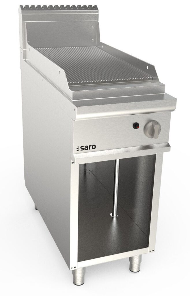 SARO Gasbakplaat met open onderstel model LQ / FTG2BAR