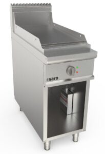 SARO Elektrische bakplaat met open onderstel model LQ / FTE2BAL