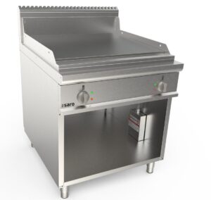 SARO Elektrische bakplaat met open onderstel model LQ / FTG4BAL