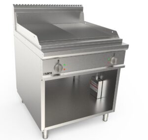 SARO Elektrische bakplaat met open onderstel model LQ / FTG4BAM