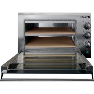SARO Mini pizzaoven voor 2 pizza's model ETNA 2