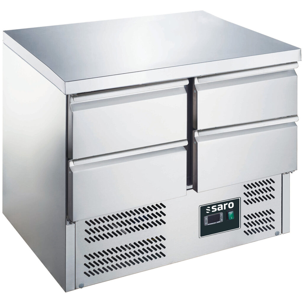 SARO Koelwerkbank met laden model ES 901 S/S TOP 0/4