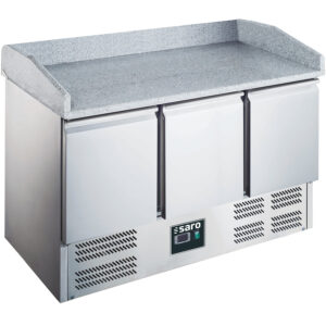 SARO Pizzawerkbank met glazen opzet model ES 903 PZ