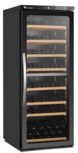 SARO Wijnklimaatkast met 2 zones model CV 350 PV 2T