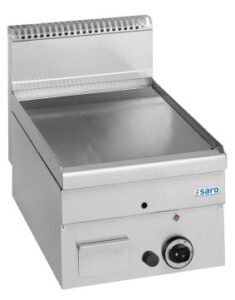 SARO Gasgrillplaat glad, tafelmodel 400x600 model GFT46L