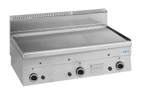 SARO Gasgrillplaat glad, tafelmodel 1000x600 model GFT106L