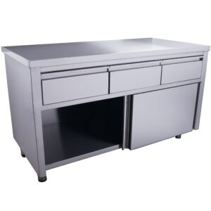 SARO Schuifdeurkast - 3 laden 1400x700 mm