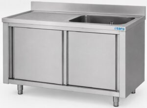 SARO Spoelkast met schuifdeuren 1400 mm