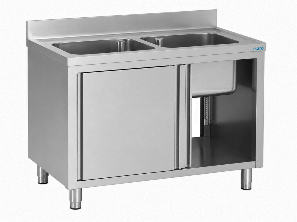 SARO Spoelkast met schuifdeuren 1400 mm