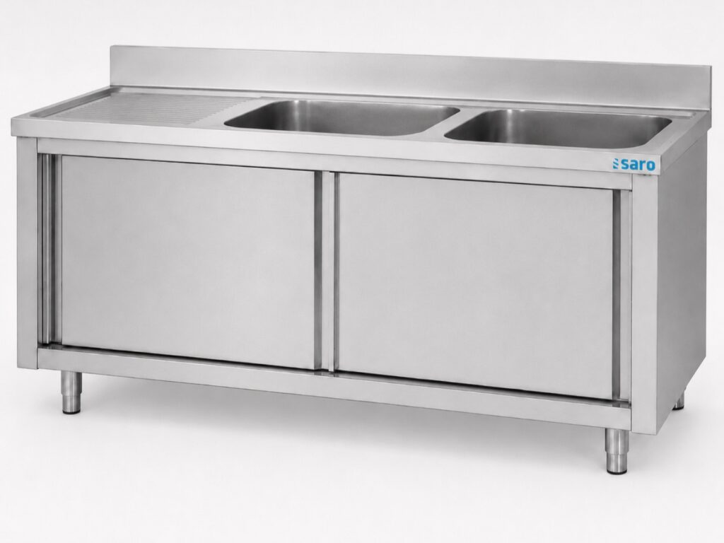 SARO Spoelkast met schuifdeuren 1600 mm