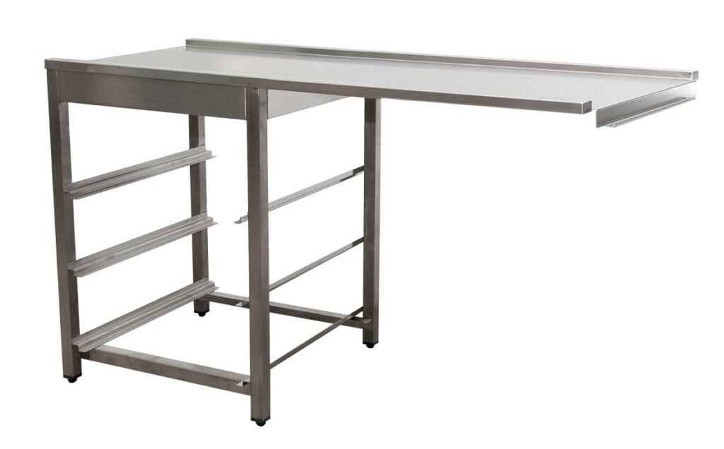 SARO Afvoertafel voor vaatwasmachine rechts, 1600 mm